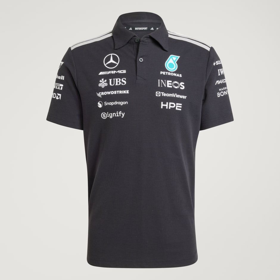 Mercedes - AMG Petronas F1 車隊機械工程師 Polo 裌（黑色）